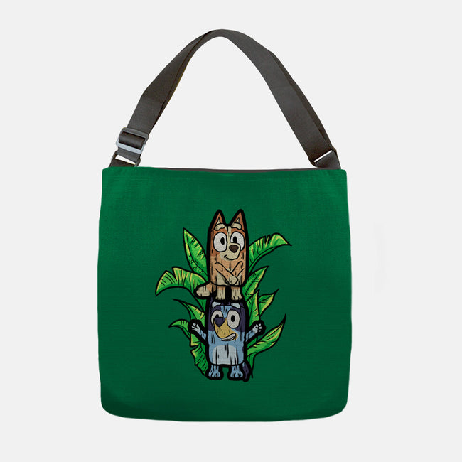 Tiki Sisters-None-Adjustable Tote-Bag-nickzzarto