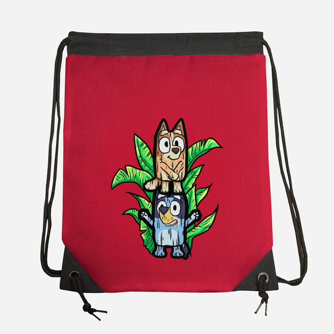 Tiki Sisters-None-Drawstring-Bag-nickzzarto