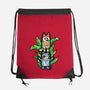Tiki Sisters-None-Drawstring-Bag-nickzzarto