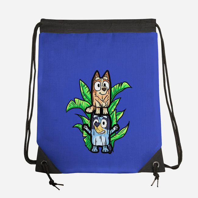 Tiki Sisters-None-Drawstring-Bag-nickzzarto