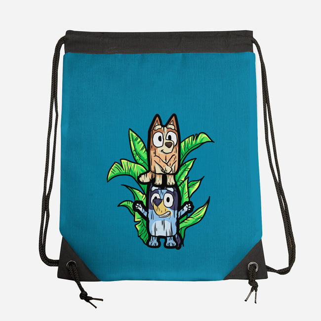 Tiki Sisters-None-Drawstring-Bag-nickzzarto