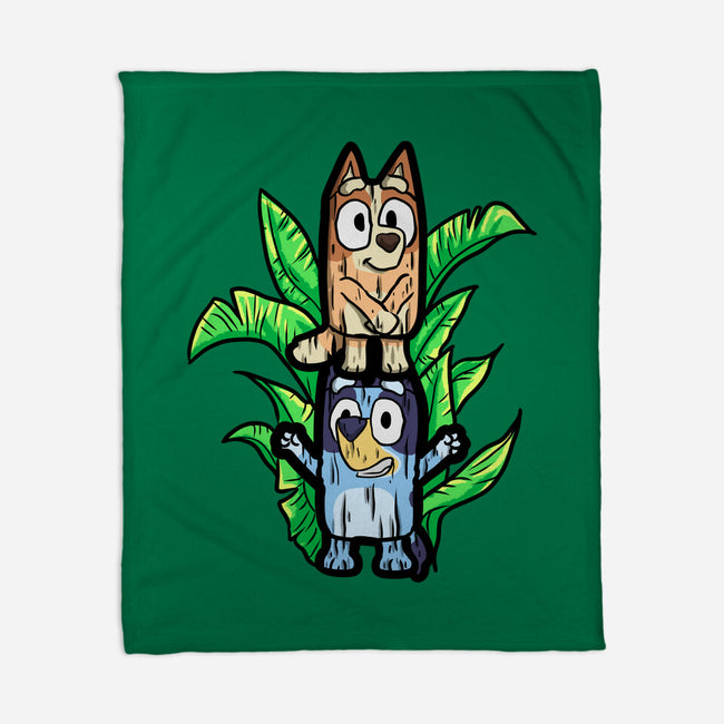 Tiki Sisters-None-Fleece-Blanket-nickzzarto