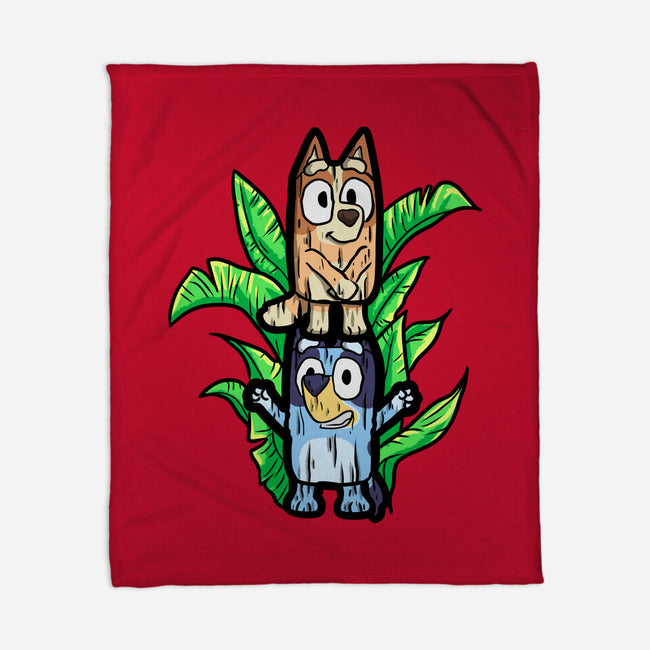 Tiki Sisters-None-Fleece-Blanket-nickzzarto