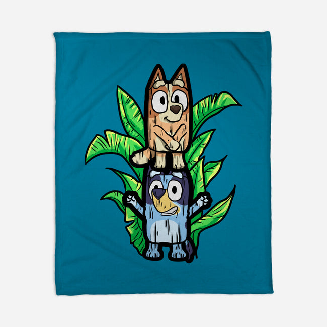 Tiki Sisters-None-Fleece-Blanket-nickzzarto