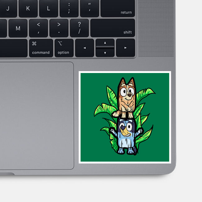 Tiki Sisters-None-Glossy-Sticker-nickzzarto