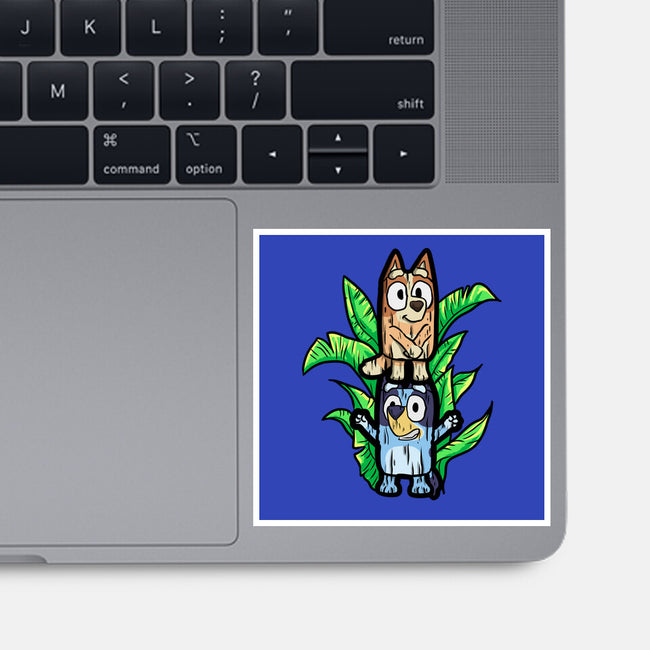 Tiki Sisters-None-Glossy-Sticker-nickzzarto