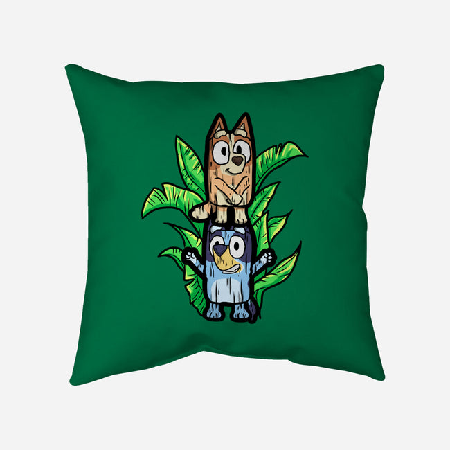 Tiki Sisters-None-Removable Cover w Insert-Throw Pillow-nickzzarto