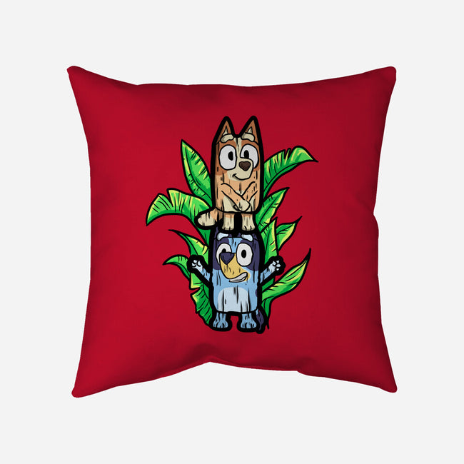 Tiki Sisters-None-Removable Cover w Insert-Throw Pillow-nickzzarto