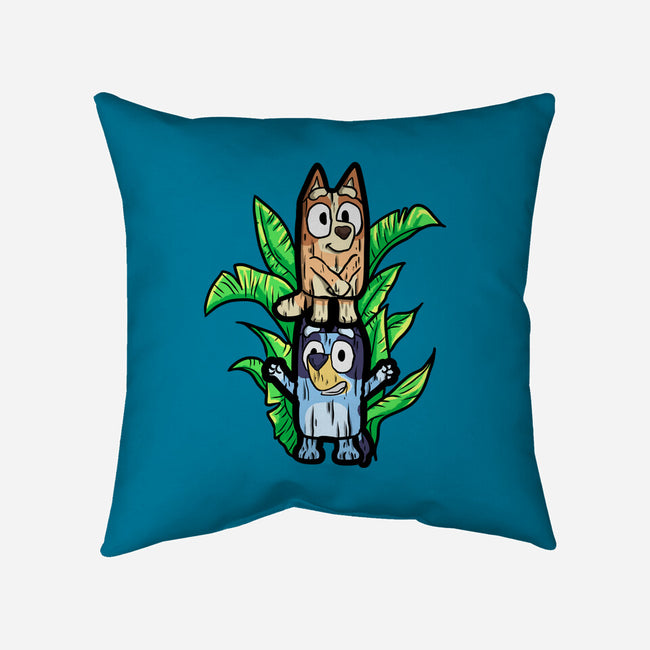 Tiki Sisters-None-Removable Cover w Insert-Throw Pillow-nickzzarto