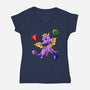 Dragon Jewelry-Womens-V-Neck-Tee-nickzzarto
