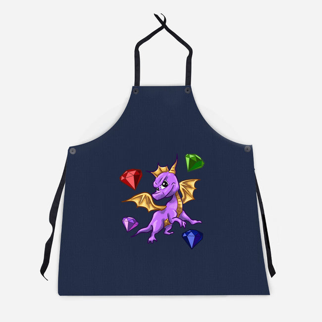 Dragon Jewelry-Unisex-Kitchen-Apron-nickzzarto