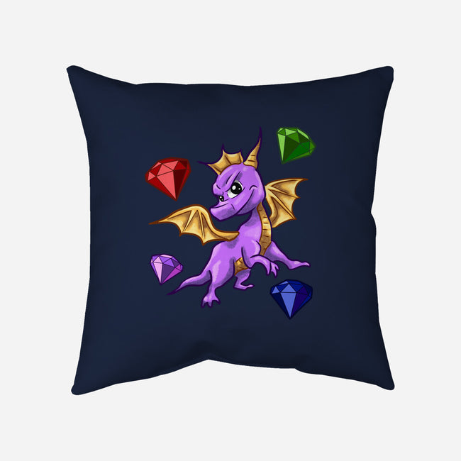 Dragon Jewelry-None-Removable Cover w Insert-Throw Pillow-nickzzarto