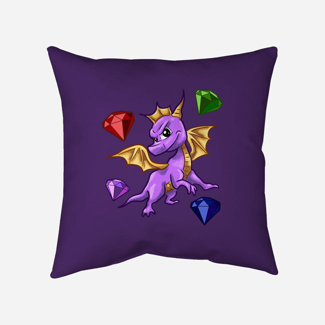 Dragon Jewelry-None-Removable Cover w Insert-Throw Pillow-nickzzarto