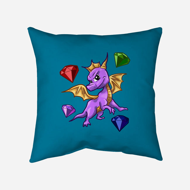 Dragon Jewelry-None-Removable Cover w Insert-Throw Pillow-nickzzarto