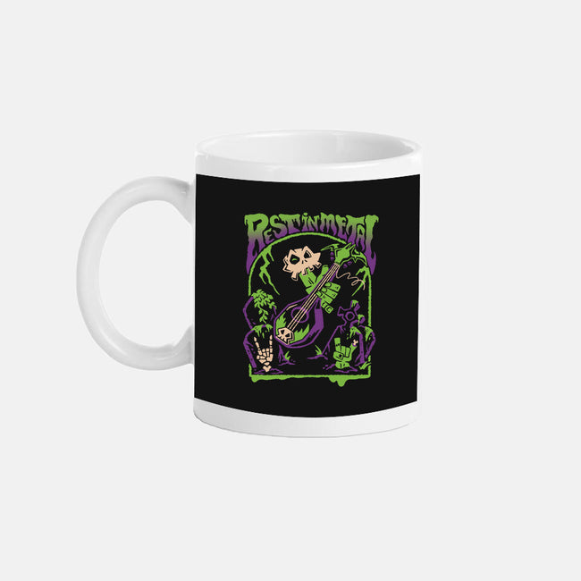 Rest In Metal-None-Mug-Drinkware-Henrique Torres