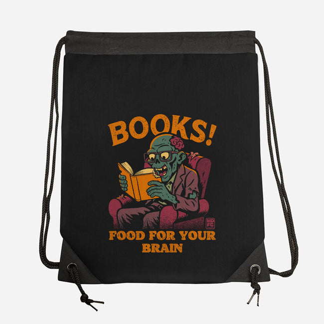 Food For Your Brain-None-Drawstring-Bag-worlddominationforcats