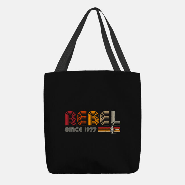 Rebel Since 1977-None-Basic Tote-Bag-DrMonekers