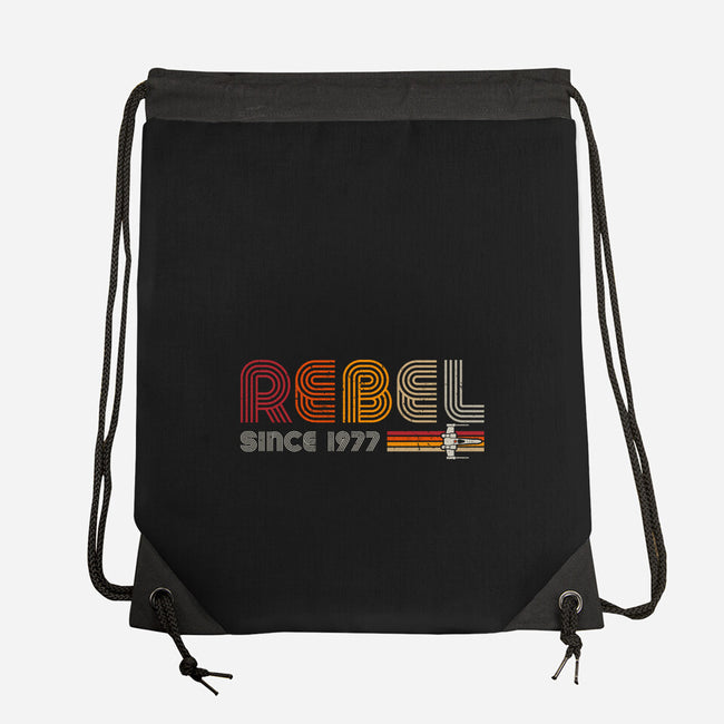 Rebel Since 1977-None-Drawstring-Bag-DrMonekers