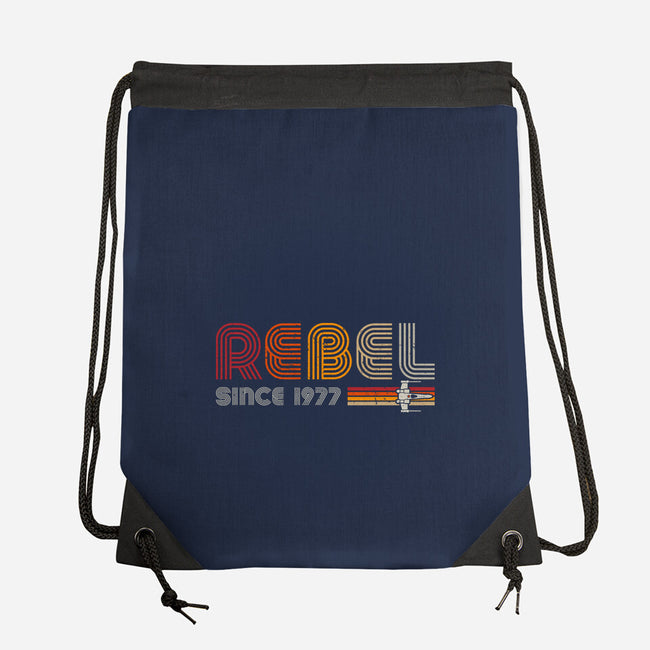 Rebel Since 1977-None-Drawstring-Bag-DrMonekers