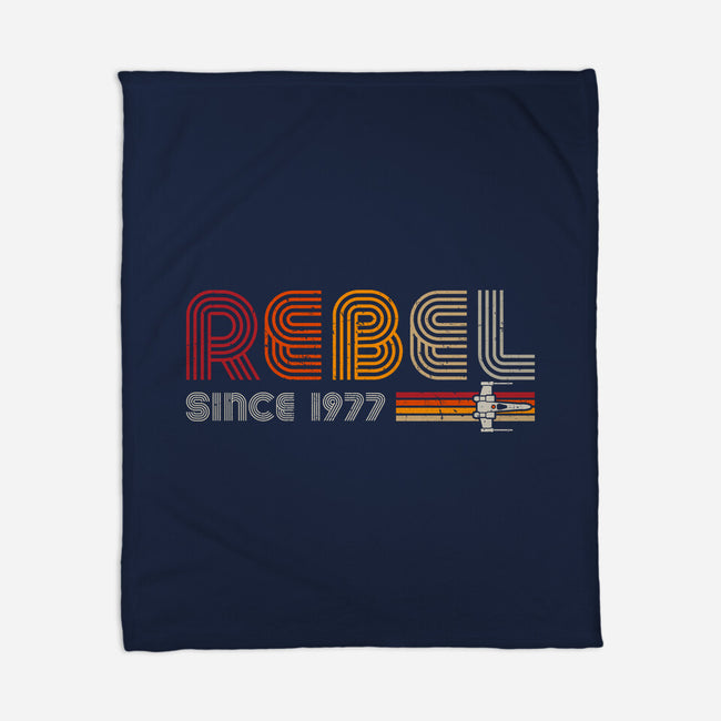 Rebel Since 1977-None-Fleece-Blanket-DrMonekers
