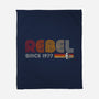 Rebel Since 1977-None-Fleece-Blanket-DrMonekers