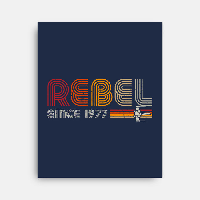 Rebel Since 1977-None-Stretched-Canvas-DrMonekers