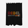 Rebel Since 1977-None-Polyester-Shower Curtain-DrMonekers