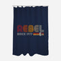 Rebel Since 1977-None-Polyester-Shower Curtain-DrMonekers