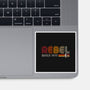 Rebel Since 1977-None-Glossy-Sticker-DrMonekers