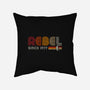 Rebel Since 1977-None-Removable Cover w Insert-Throw Pillow-DrMonekers
