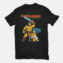 Homan The Barbarian-Womens-Fitted-Tee-P1yu5h