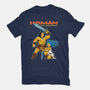 Homan The Barbarian-Womens-Fitted-Tee-P1yu5h