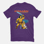 Homan The Barbarian-Womens-Fitted-Tee-P1yu5h