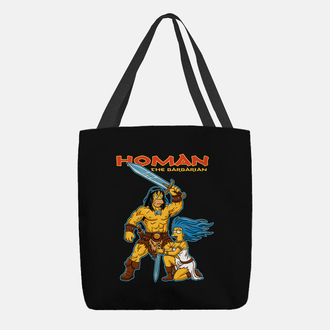 Homan The Barbarian-None-Basic Tote-Bag-P1yu5h