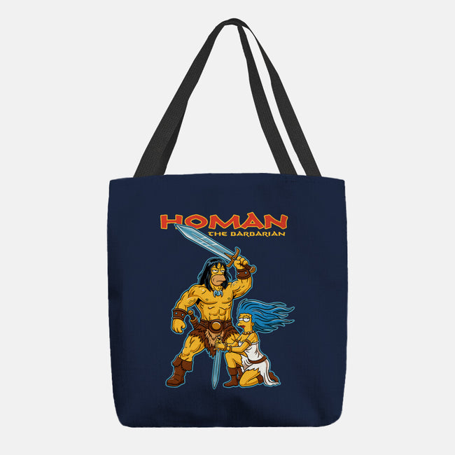 Homan The Barbarian-None-Basic Tote-Bag-P1yu5h