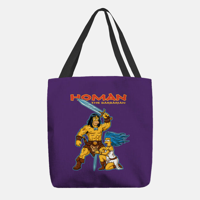 Homan The Barbarian-None-Basic Tote-Bag-P1yu5h