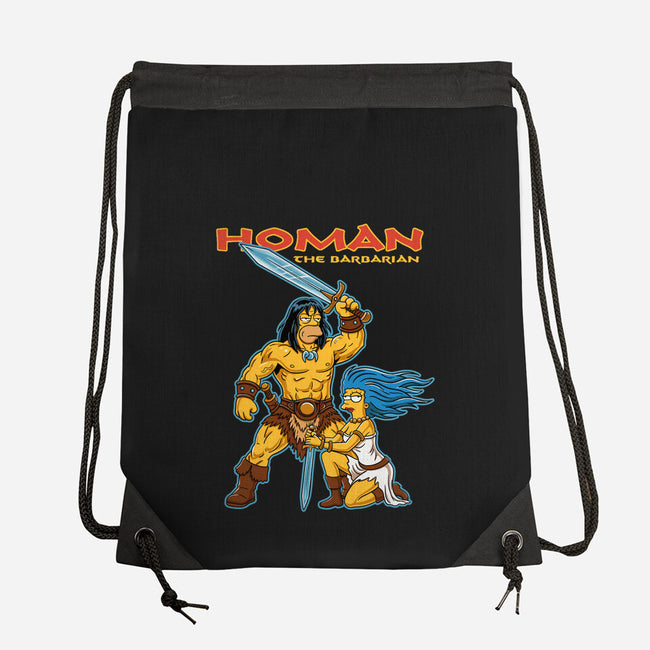 Homan The Barbarian-None-Drawstring-Bag-P1yu5h