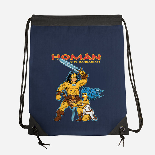 Homan The Barbarian-None-Drawstring-Bag-P1yu5h