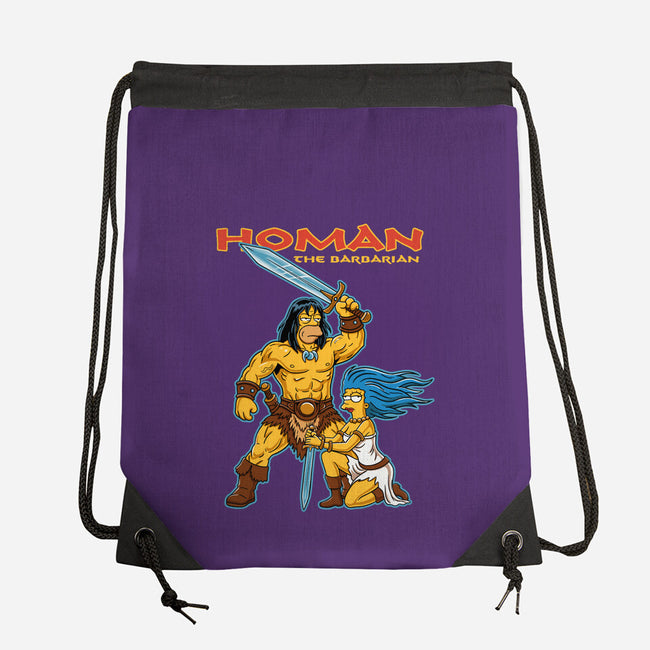 Homan The Barbarian-None-Drawstring-Bag-P1yu5h