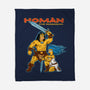 Homan The Barbarian-None-Fleece-Blanket-P1yu5h