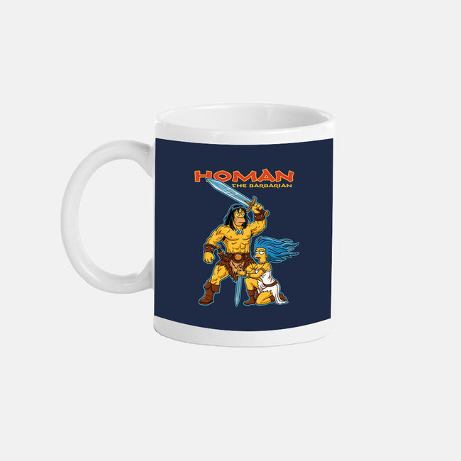 Homan The Barbarian-None-Mug-Drinkware-P1yu5h