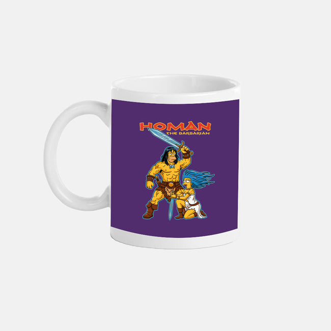 Homan The Barbarian-None-Mug-Drinkware-P1yu5h