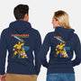 Homan The Barbarian-Unisex-Zip-Up-Sweatshirt-P1yu5h