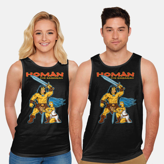 Homan The Barbarian-Unisex-Basic-Tank-P1yu5h