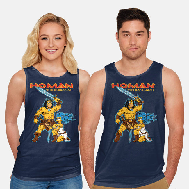Homan The Barbarian-Unisex-Basic-Tank-P1yu5h