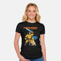 Homan The Barbarian-Womens-Fitted-Tee-P1yu5h