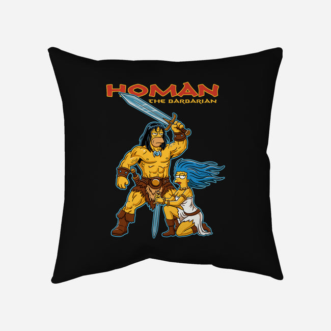 Homan The Barbarian-None-Removable Cover w Insert-Throw Pillow-P1yu5h