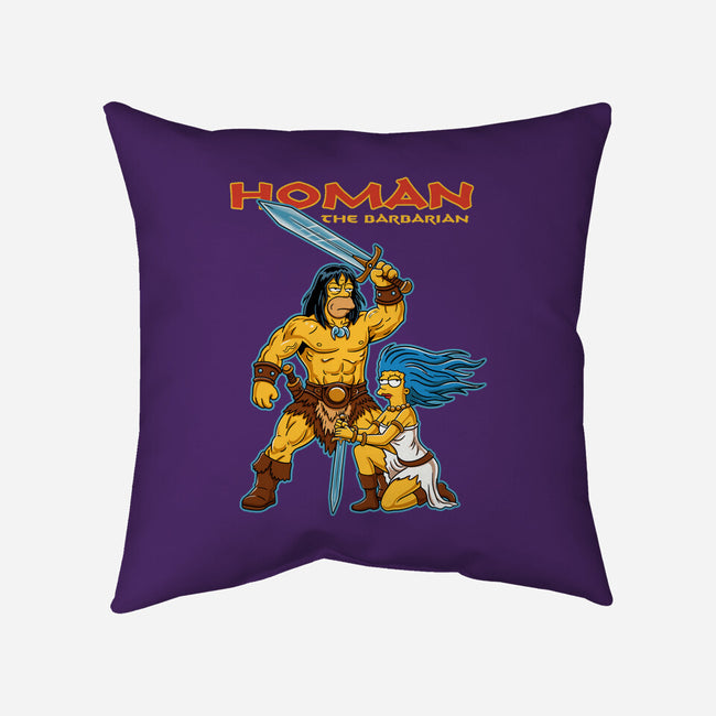 Homan The Barbarian-None-Removable Cover w Insert-Throw Pillow-P1yu5h