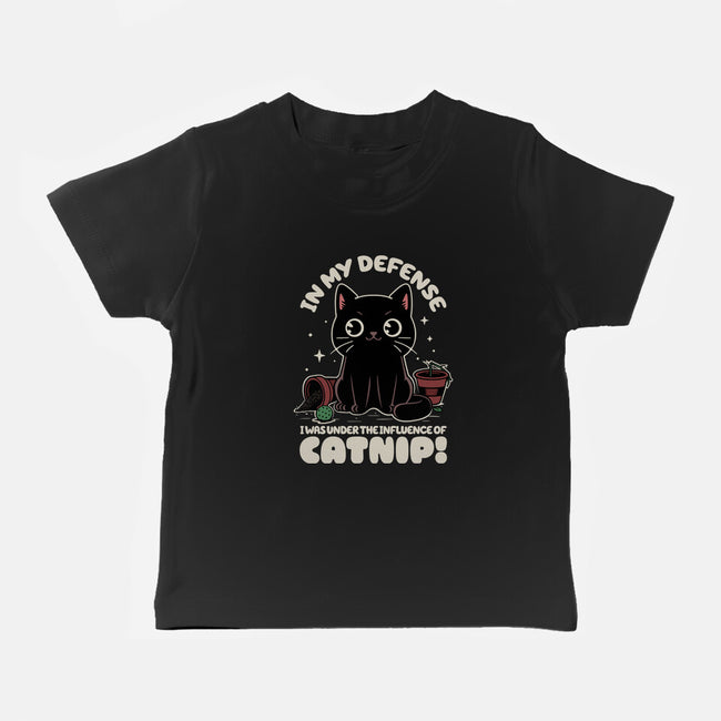 It's The Catnip's Fault-Baby-Basic-Tee-Popnotic