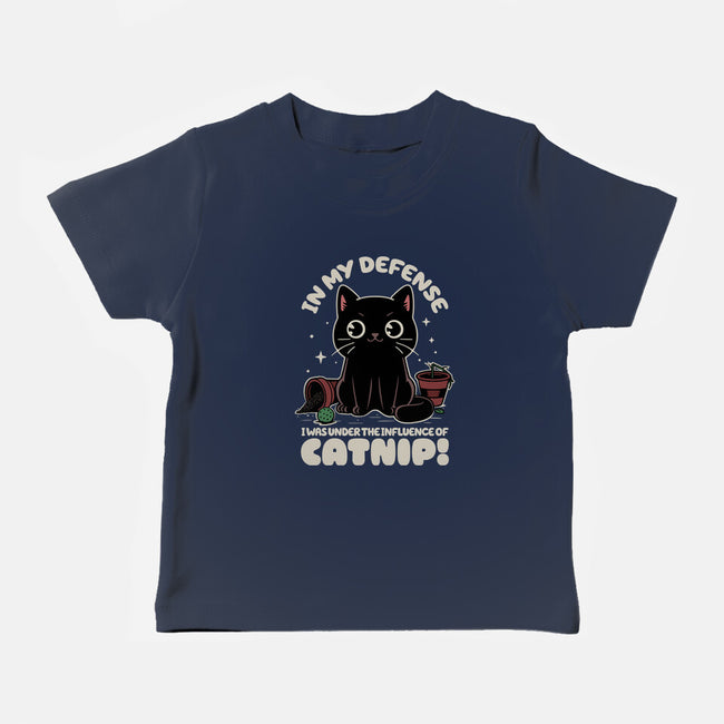 It's The Catnip's Fault-Baby-Basic-Tee-Popnotic